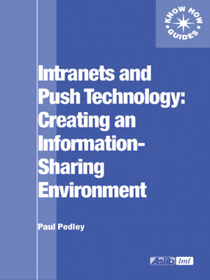 cover image of Intranets and Push Technology